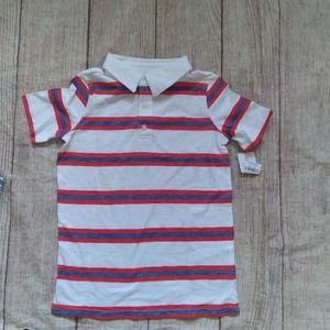 Carter's Kids short sleeve striped photo sz 10 NWT